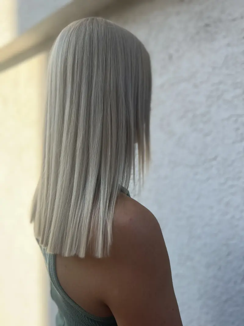 Silber-Platin Lob glatt