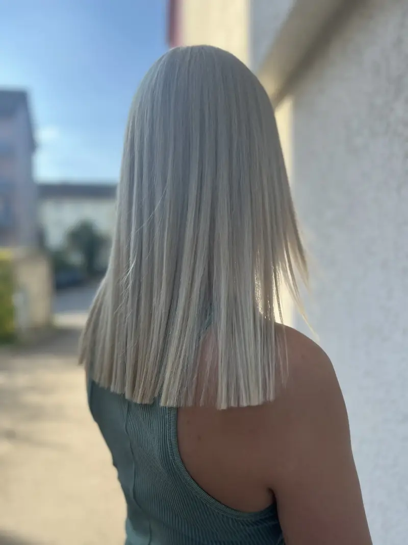 Silber-Platin Lob glatt